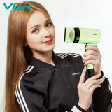 VGR 421 Hair Dryer Adjustable Wind Speed Household Hair Dryer Foldable Negative Ion Dryer Hair Salon Overheating Protection Comb