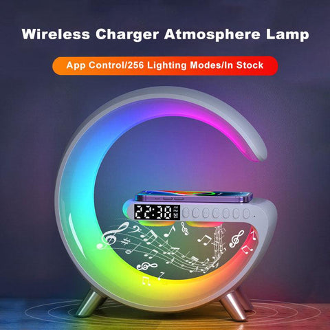 Bluetooth Speaker Wireless Charger Lamp - AIOne Shop
